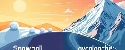 Bola de Neve vs. Avalanche: Escolhendo o Melhor Método para Pagar Suas Dívidas